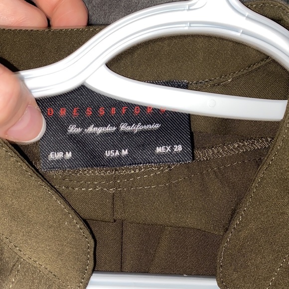 Dress forum satin belted casual dress - Picture 3 of 4